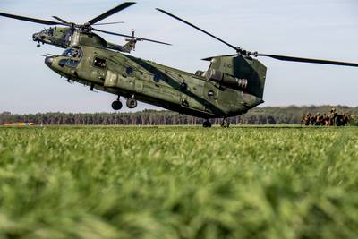 Oefening zit erop: heli's naar huis, rust keert terug op Deelen