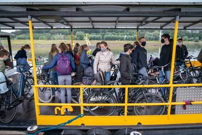 Exclusief op het Drielse Veer: ‘Dat half uurtje voor alleen leerlingen is een goed idee. Je ziet hoe