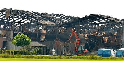 Buren blijft af van Knorhof na verwoestende stalbrand