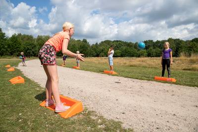 Oefenen op Kwintelooijen voor het  NK stoepranden