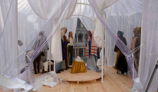 Hoofdje van Jezus gestolen uit omstreden kerststal op Grote Markt in Brussel