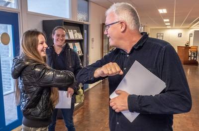 Corona: Even geen handen schudden voor nieuwe brugklassers van het Merletcollege