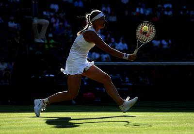 Kiki Bertens eenvoudig naar tweede ronde