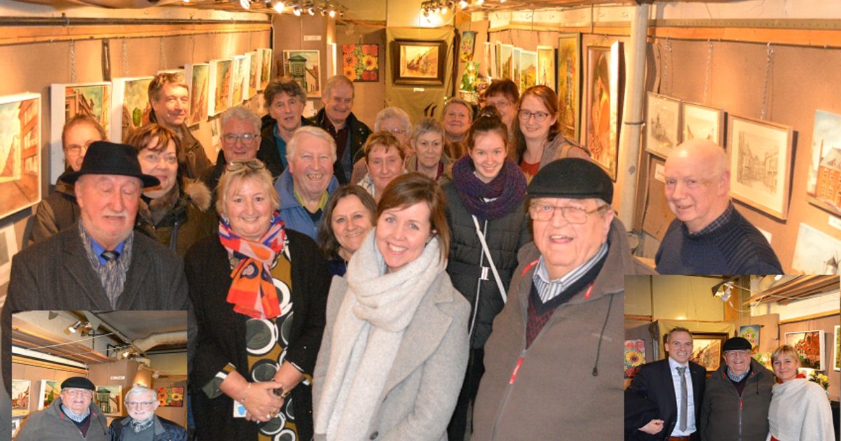 Opening van de expositie ‘Zottegem vroeger en nu’ Zottegem In de