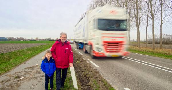 Dorpsraad: 'Wachten tot het weer fout gaat op N689' - PZC