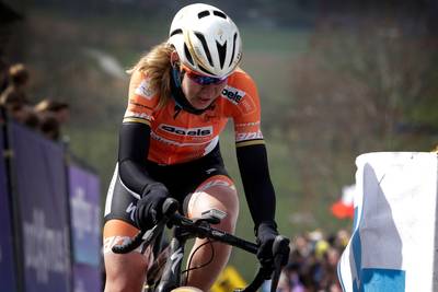 Van der Breggen geniet sowieso in Gold Race