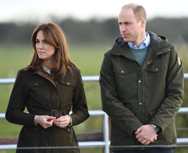 William en Kate zijn boos op de pers. 