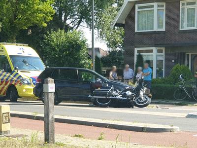 Motorrijder gewond bij ongeluk in Bornerbroek