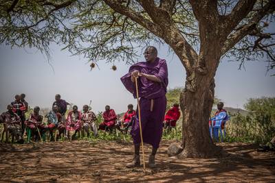 De Masai snappen niets meer van het weer