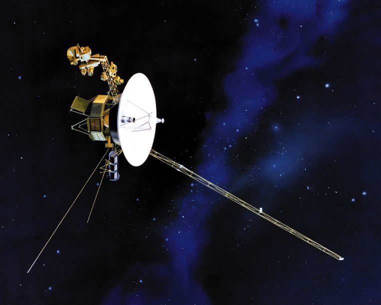 Impressie van Voyager 1.