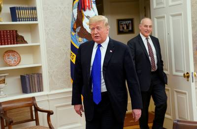 Weer wissel in ploeg van Trump: minister stopt ermee