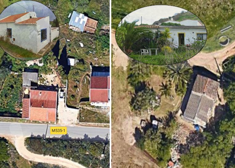 Twee verblijfplaatsen van Brückner.