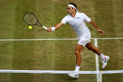 Federer zonder setverlies naar elfde Wimbledon-finale