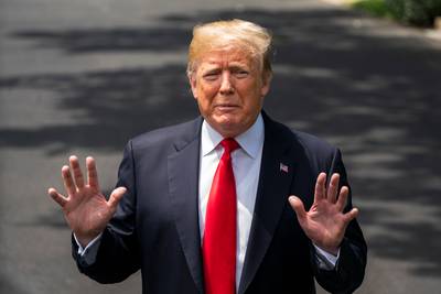 President Trump mag van rechter niemand blokkeren op Twitter