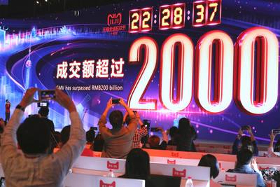 Recordomzet op Chinese Singles Day