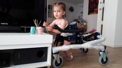 Samen dansen, met stralende Sara in mijn armen