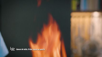 5. Queue de lotte, frites, sauce au poivre