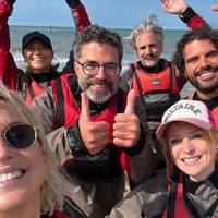 Er hing op z’n minst een sluier van mysterie over deze voormalige Miss België annex mediapersoonlijkheid in ‘Over de oceaan’