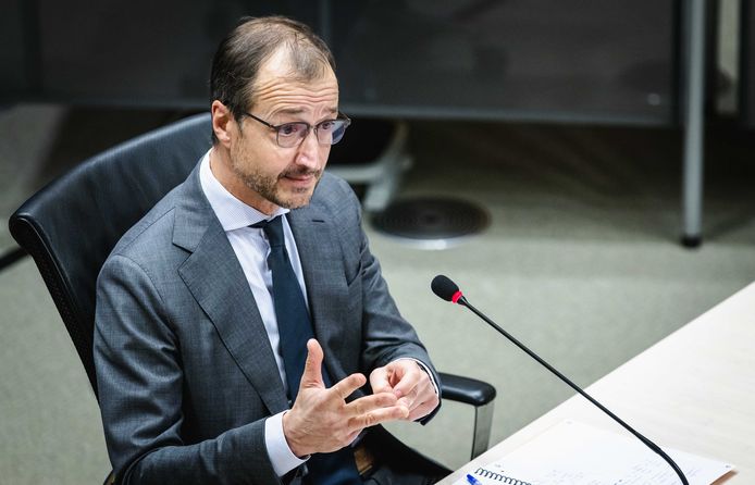 Eric Wiebes, staatssecretaris van Financiën van 2014 tot 2017.