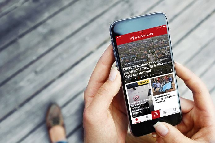 In deze tijd zien lezers het voordeel van de DG app: Snel ...