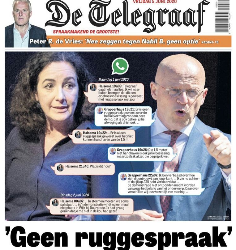 Hoe De Relatie Tussen Halsema En De T Uitgroeide Tot Een Wederzijdse Obsessie De Volkskrant