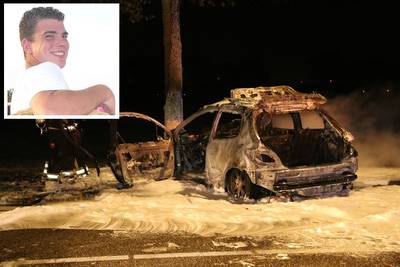 Anthony (30) trotseert vlammenzee en redt leven van automobilist: '10 seconden later en het was gedaan’