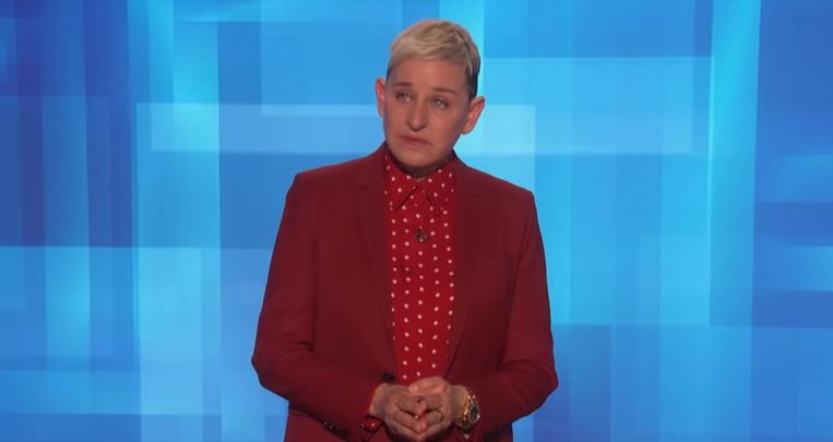 Ellen DeGeneres barstte maandag in tranen uit toen ze het had over de dood van Kobe Bryant.