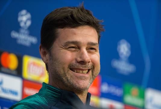 Mauricio Pochettino op de persconferentie in de Arena.