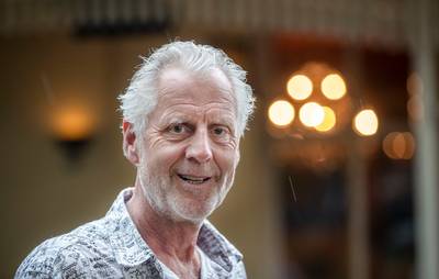 Na de felicitaties... de kater voor Han ter Maat in Wageningen