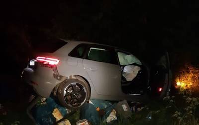 Utrechter (24) in snelle Audi crasht in Babberich na wilde achtervolging door marechaussee