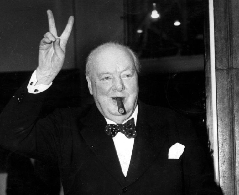 Britse volk erft schilderijen Churchill | De Volkskrant