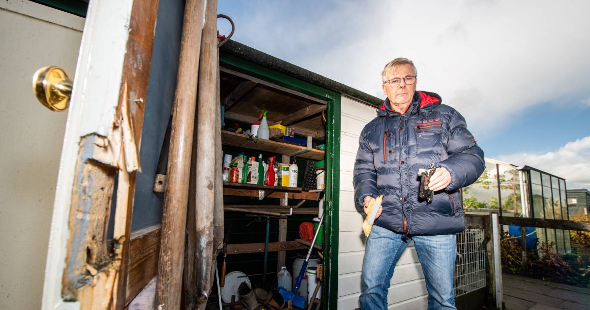 Gék van zoveelste inbraak, maar bij volkstuinen naast Archeon ‘moeten ze ook gewoon door'.