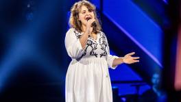 Muriel draagt een boodschap van vrijheid uit met haar auditie