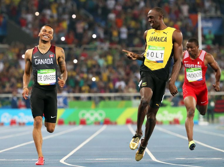 Andre de Grasse jaagt op scalp Usain Bolt | De Volkskrant