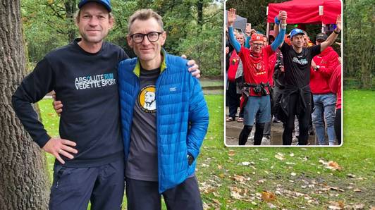 Ultralopers Merijn Geerts (52) en Ivo Steyaert (56) de dag na hun wereldrecord: “Zouden het zo inruilen voor de winst op het WK”
