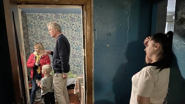 Pauw in Oekraïne