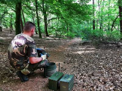 Brandbom gevonden in Bergherbos: groot gebied afgezet voor ontploffing