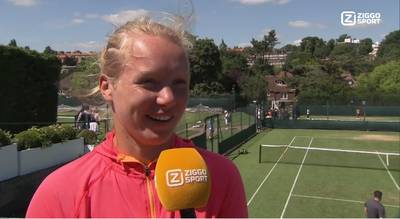 Bertens: Ik moet aanvallend spelen en fouten accepteren