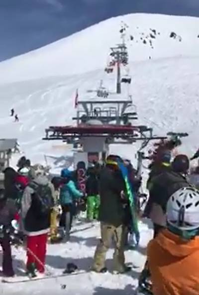Wintersporters gewond na bizar ongeval met Georgische skilift