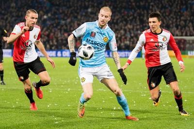 Gustafson: liever in basis Roda dan op de bank van Feyenoord