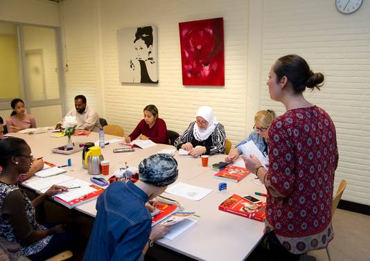 Taalles voor inburgeraars.