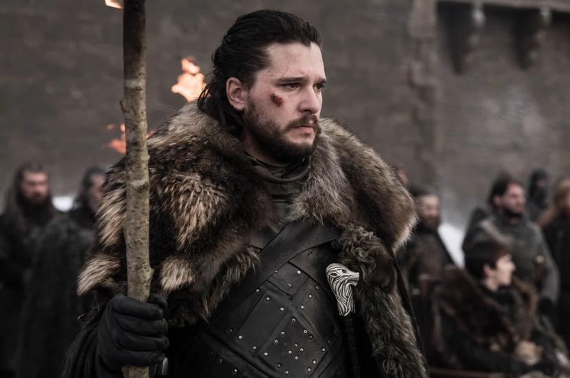 Kit Harington als Jon Snow in Game of Thrones van HBO