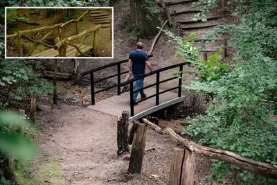 GLK buigt voor felle kritiek op stalen bruggetje Beek: karakteristieke houten leuning komt terug