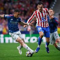 Heenduel van halve finale Champions League tussen Atlético Madrid en Arsenal kent geen winnaar