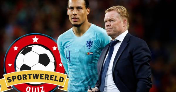 Test Je Kennis In De Voetbalquiz Van Ad Nederlands Voetbal Ed Nl