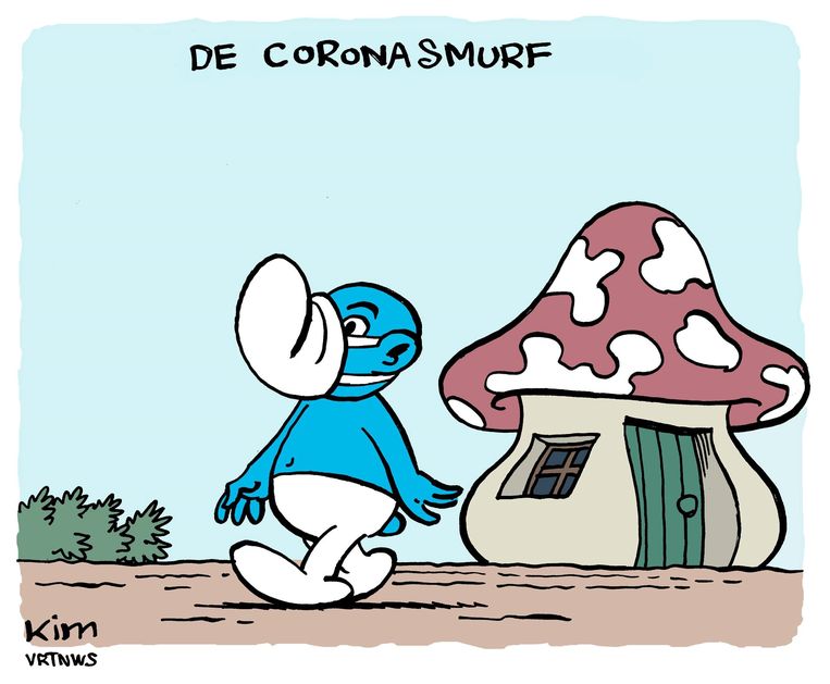 Afbeeldingsresultaat voor corona cartoon