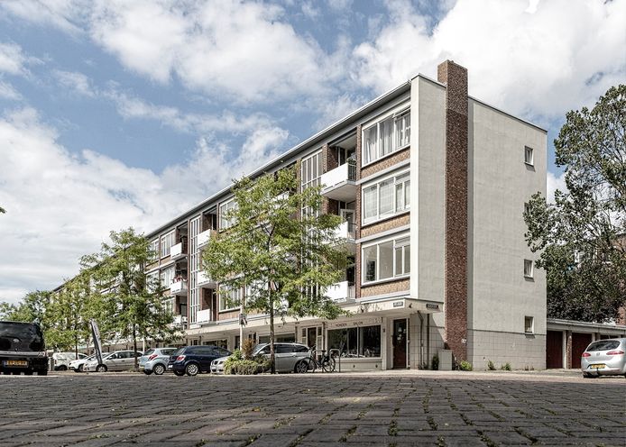 Alle woonblokken in de hele buurt moeten tegen de vlakte, behalve deze aan De Zichten, en er rechtsachter. Rondom komen flats en complexen van minstens zes verdiepingen hoog.