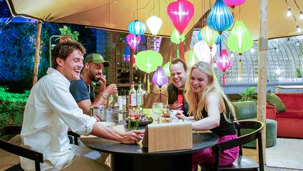 8. Yemi Oduwale, Dena Vahdani, Sander Gillis en Cesar Casier