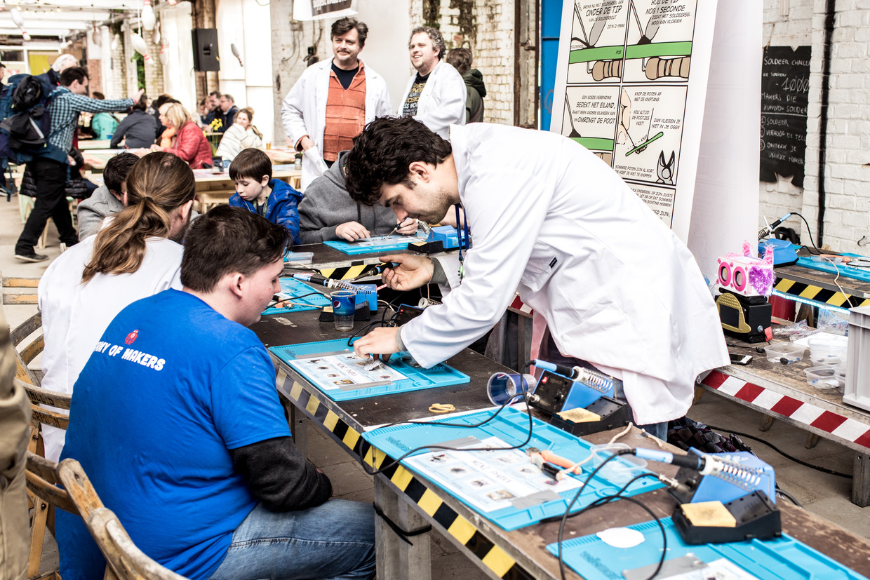 Makerscultuur Verovert Vlaanderen Als Ik Een Grasmaaier
