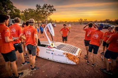 Zieuwentse student spil in Australische solarrace